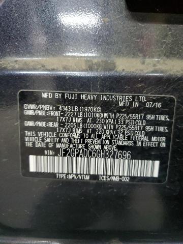 JF2GPADC6GH327696 Subaru Crosstrek Premium