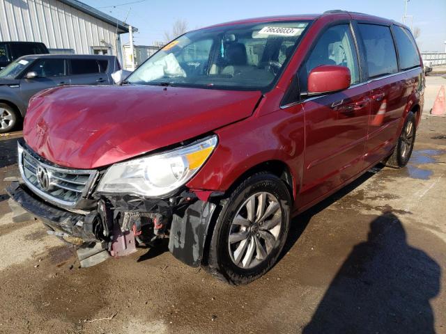 Lot #2423510077 2012 VOLKSWAGEN ROUTAN SE salvage car