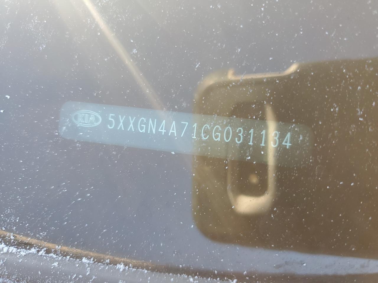 5XXGN4A71CG031134 2012 Kia Optima Ex