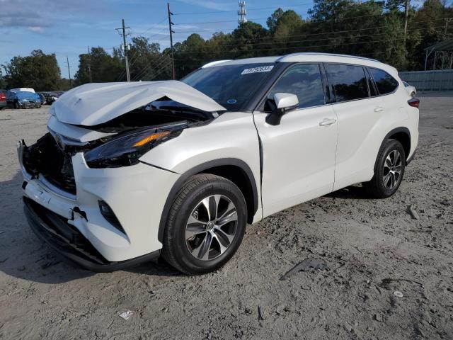 VIN 5TDGZRAH8MS528482 2021 Toyota Highlander, Xle no.1