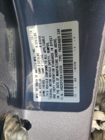  HONDA ACCORD 2014 Сірий