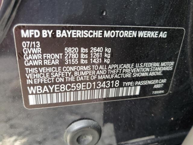 WBAYE8C59ED134318 | 2014 BMW 750 LI