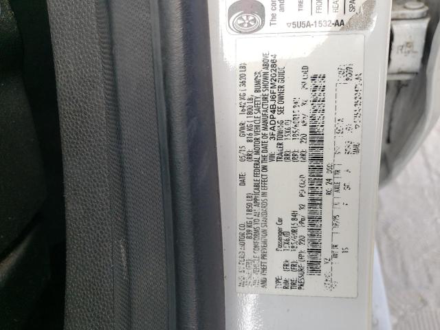2015 FORD FIESTA 3FADP4BJ6FM202864
