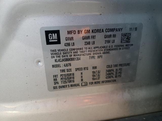 KL4CJASB6KB801354 Buick Encore PRE 13