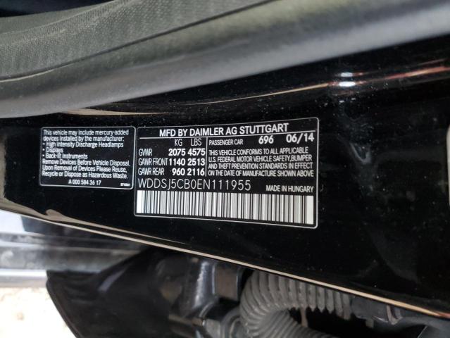 WDDSJ5CB0EN111955 Mercedes-Benz Cla 45 Amg