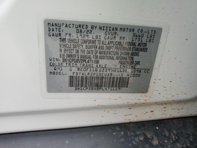 3N1CP5BV2PL471159 | 2023 NISSAN KICKS S