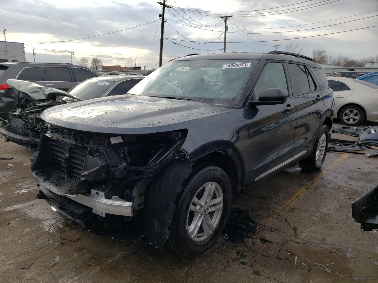 1FMSK8DH3PGB71663 2023 Ford Explorer Xlt