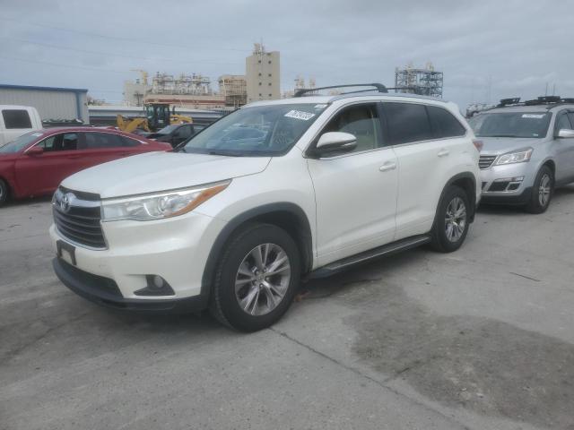 VIN 5TDKKRFHXFS056845 2015 Toyota Highlander, Xle no.1