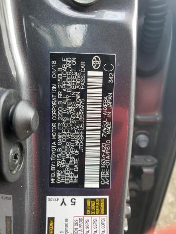 JTDKBRFU5J3598975 | 2018 TOYOTA PRIUS