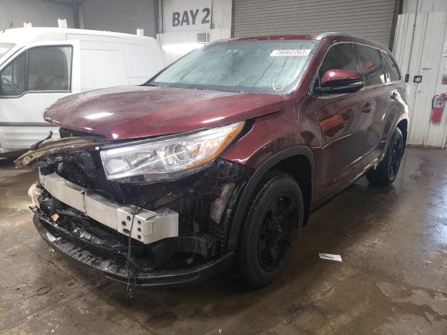 VIN 5TDJKRFH8FS221237 2015 Toyota Highlander, Xle no.1