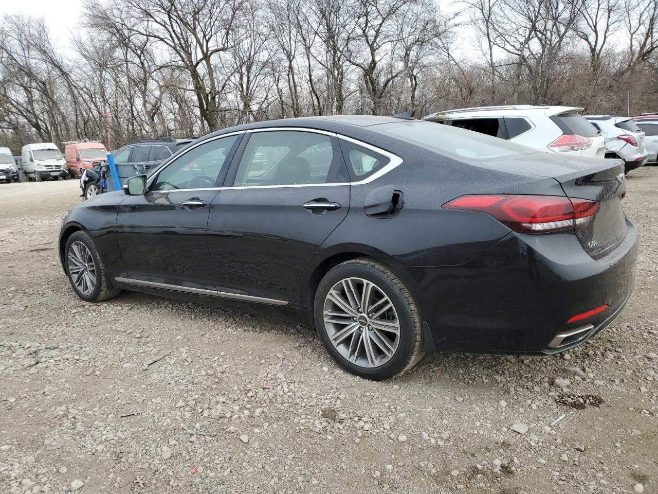 2018 Genesis G80 Base vin: KMHGN4JE6JU251435