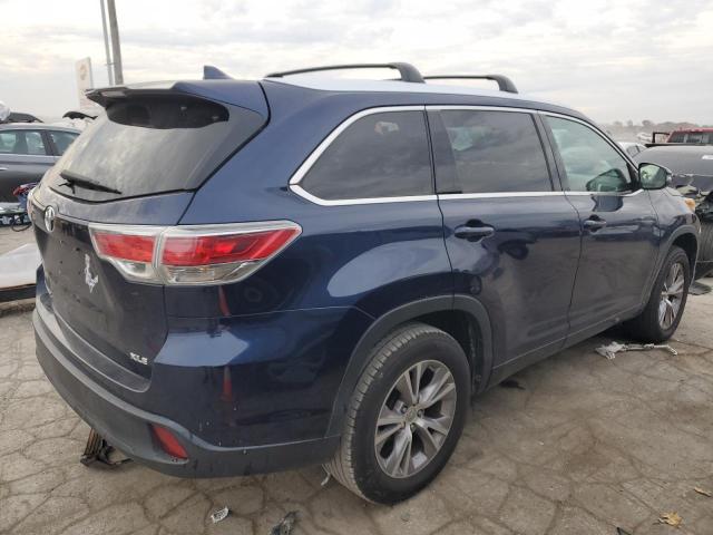 VIN 5TDKKRFH2ES018945 2014 Toyota Highlander, Xle no.3