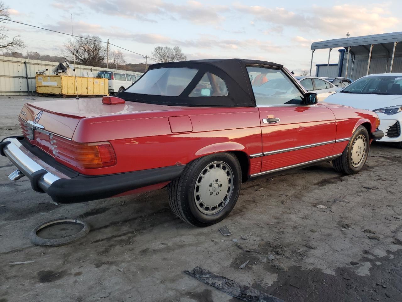 WDBBA48D0HA073412 1987 Mercedes-Benz 560 Sl