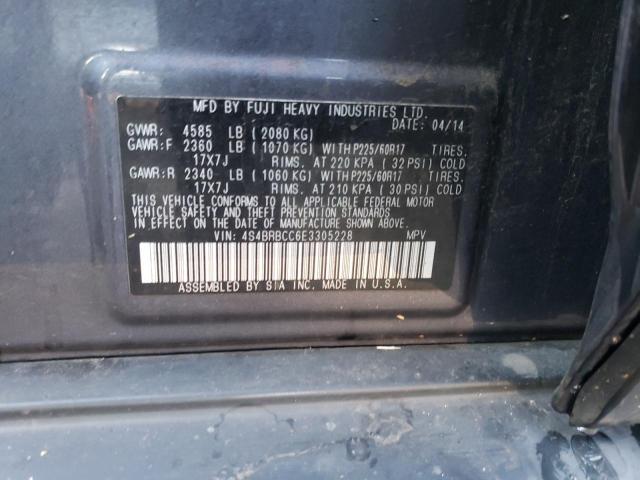 4S4BRBCC6E3305228 Subaru Outback 2.5i Premium