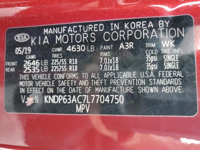 KNDP63AC7L7704750 Kia Sportage S 12