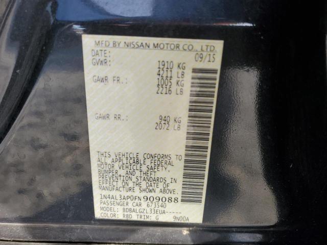 2015 NISSAN ALTIMA 2.5 - 1N4AL3AP0FN909088