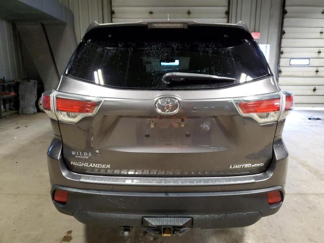 VIN 5TDDKRFH2FS167284 2015 Toyota Highlander, Limited no.6