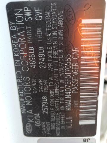 KNALN4D75F5170585 KIA Cadenza Premium