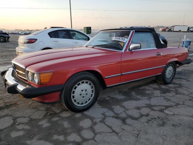 1987 Mercedes-Benz 560 Sl VIN: WDBBA48D0HA073412 Lot: 75496763