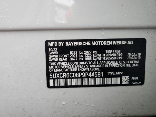 5UXCR6C08P9P44581 2023 BMW X5, photo no. 13