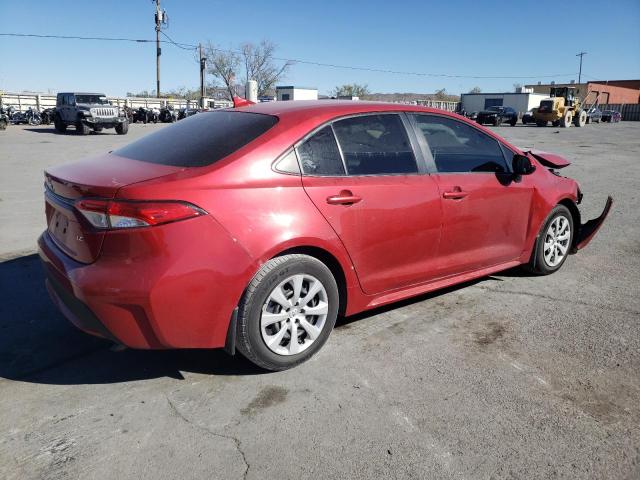 TOYOTA COROLLA LE 2021 red  gas JTDEPMAE6MJ160600 photo #4