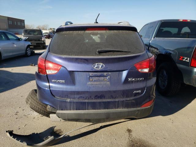 2013 Hyundai Tucson Gls VIN: KM8JUCAC3DU627272 Lot: 76350903