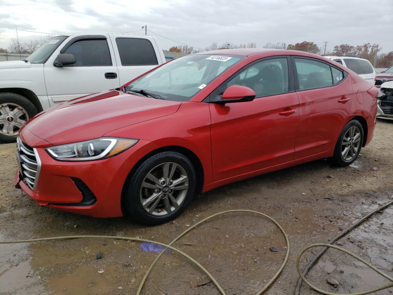 Lot #2725620566 2018 HYUNDAI ELANTRA SE