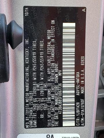 2015 TOYOTA VENZA LE - 4T3BA3BB5FU067736