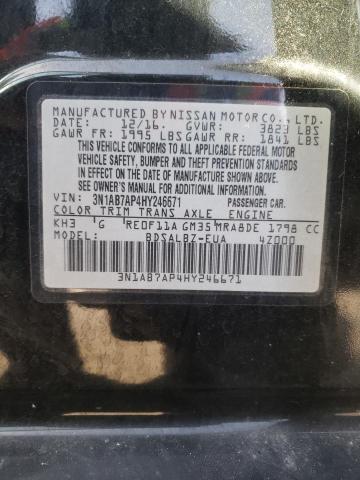 3N1AB7AP4HY246671 | 2017 NISSAN SENTRA S