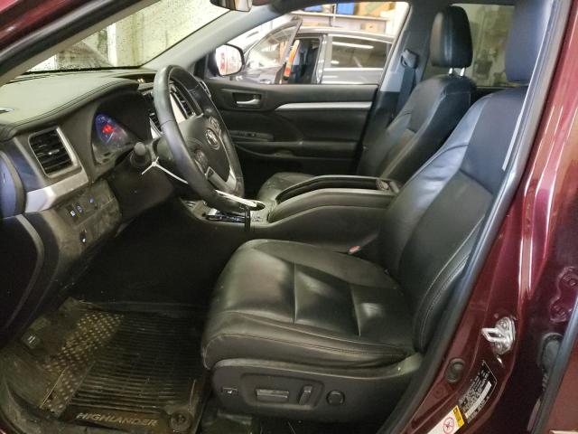 2019 TOYOTA HIGHLANDER - 5TDJZRFH0KS917967
