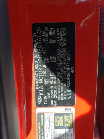 KNDJP3A59H7446243 KIA SOUL +