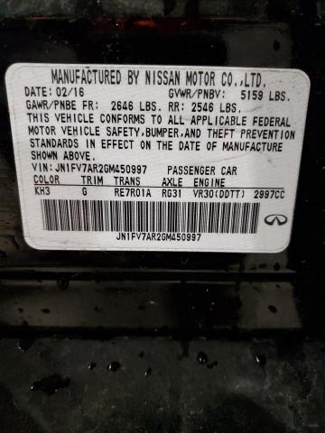2016 INFINITI Q50 RED SP - JN1FV7AR2GM450997