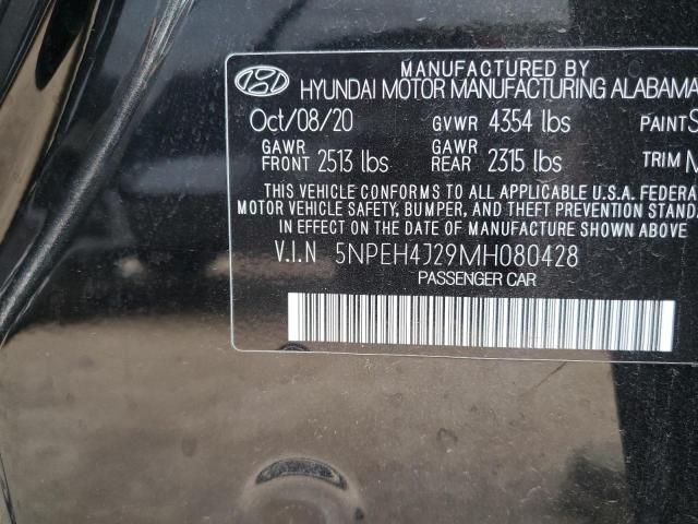 5NPEH4J29MH080428 | 2021 HYUNDAI SONATA LIM