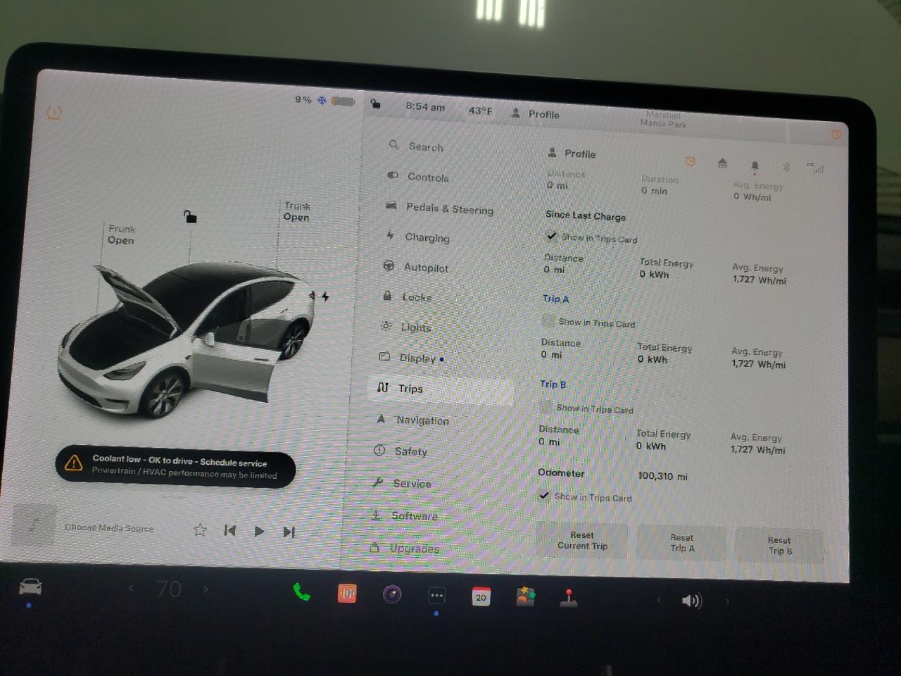 2021 Tesla Model Y vin: 5YJYGDEE0MF099789