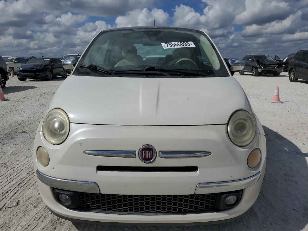 2012 Fiat 500 Lounge vin: 3C3CFFCR9CT118620