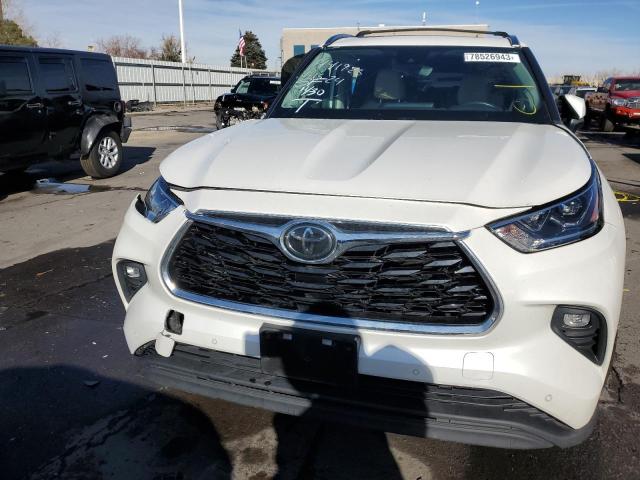 VIN 5TDDZRBH7MS064621 2021 Toyota Highlander, Limited no.5