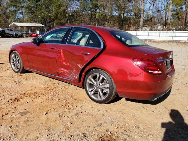 55SWF4JB4JU265277 2018 MERCEDES-BENZ C-CLASS, photo no. 2