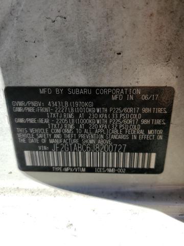 JF2GTABC6J8200727 Subaru Crosstrek Premium