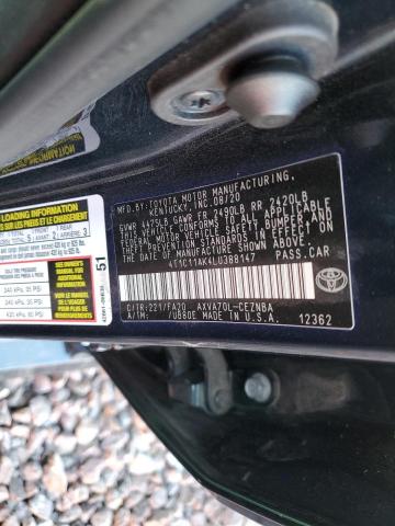2020 TOYOTA CAMRY LE - 4T1C11AK4LU388147