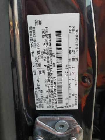 5LMCJ1A91FUJ31705 Lincoln MKC