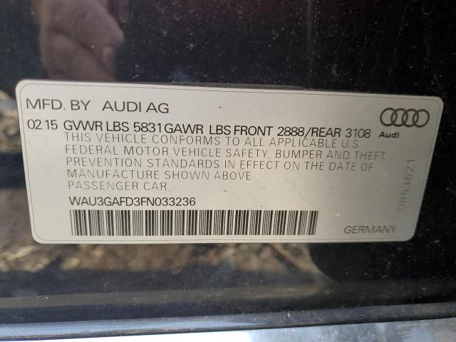 2015 AUDI A8 L QUATT - WAU3GAFD3FN033236