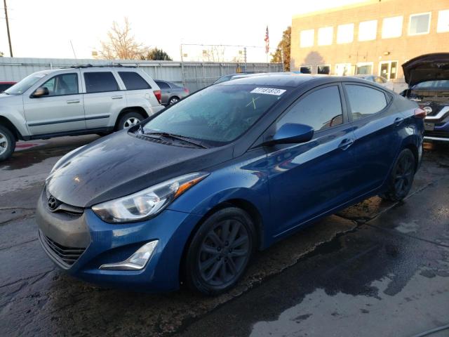 KMHDH4AE1GU622178 | 2016 HYUNDAI ELANTRA SE