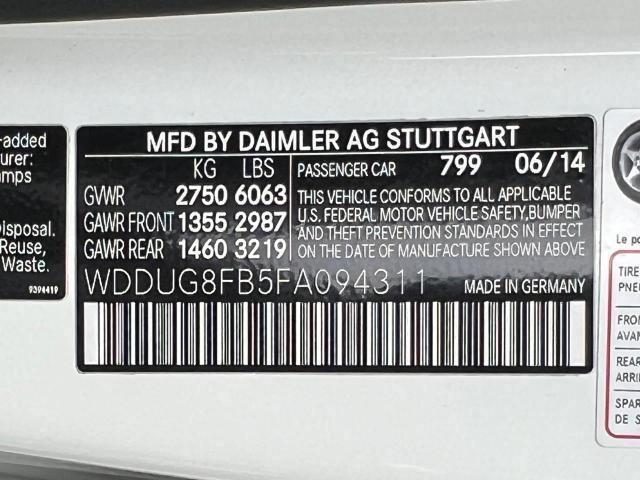 WDDUG8FB5FA094311 Mercedes-Benz S 550 4matic
