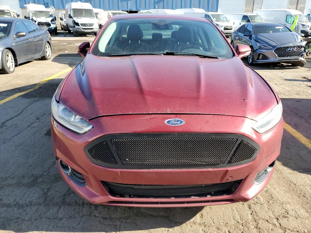 Lot #2195791203 2015 FORD FUSION TIT