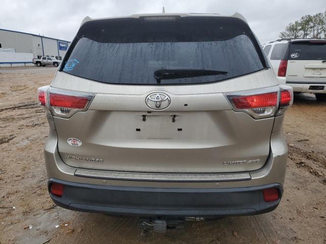 VIN 5TDDKRFHXFS174385 2015 Toyota Highlander, Limited no.6