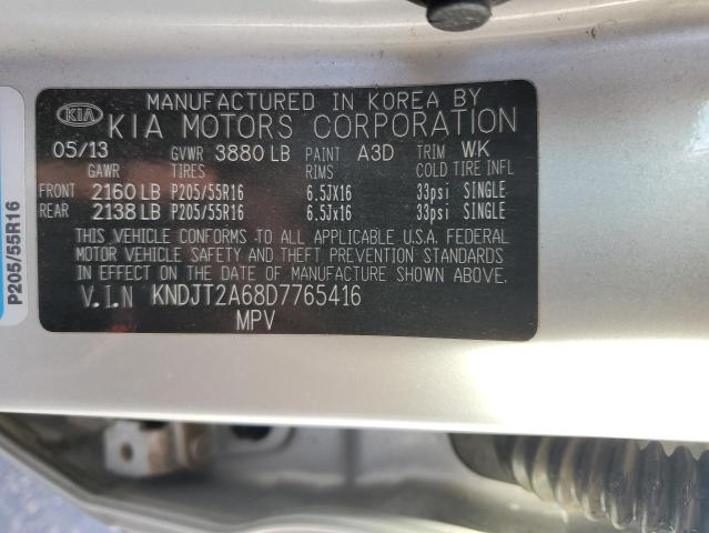 KNDJT2A68D7765416 2013 Kia Soul +