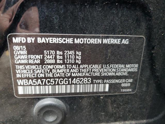 WBA5A7C57GG146283 BMW 528 XI