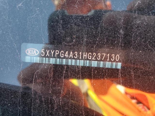 5XYPG4A31HG237130 KIA SORENTO LX