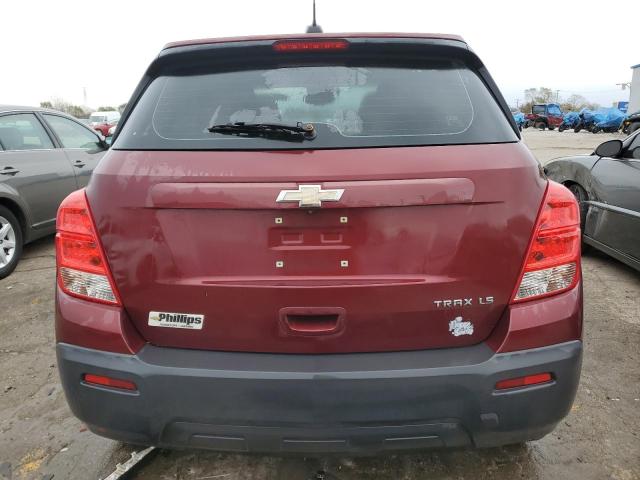  CHEVROLET TRAX 2016 Бургунді