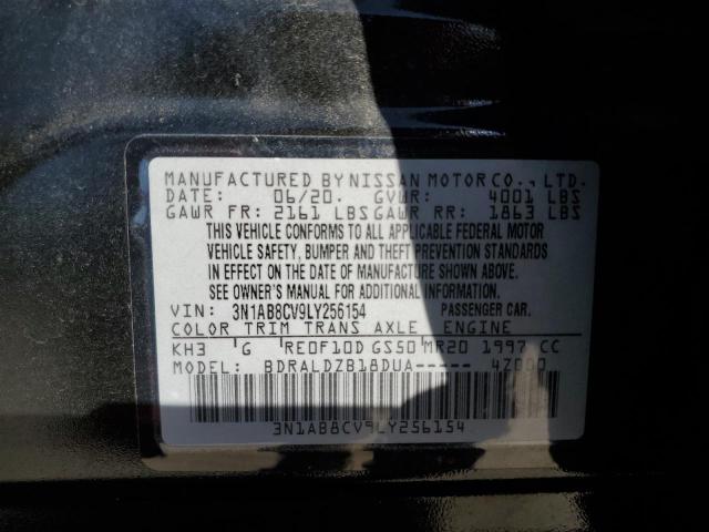 3N1AB8CV9LY256154 NISSAN SENTRA 2020